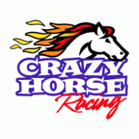 Crazy Horse Racing logo vector logo