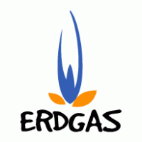 Erdgas logo vector logo