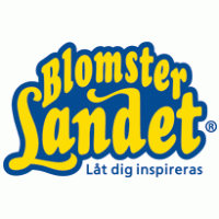 Blomsterlandet logo vector logo
