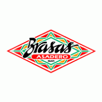 brasas asaderos logo vector logo