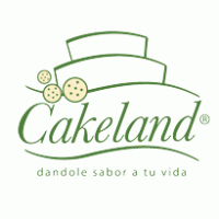 cakeland logo vector logo