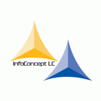 InfoConcept LC logo vector logo