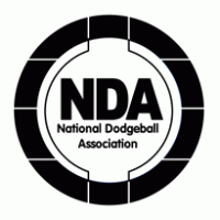 National Dodgeball Association logo vector logo