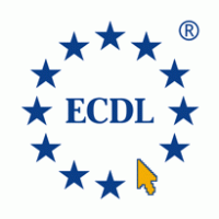 ECDL logo vector logo
