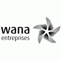 wana entreprise_bw_morocco_maroc logo vector logo