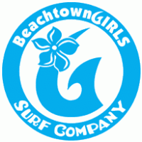 BeachtownGirls Surf Company Circle G logo vector logo