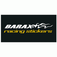 barax racing stickers logo vector logo