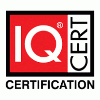 IQCERT Certification logo vector logo