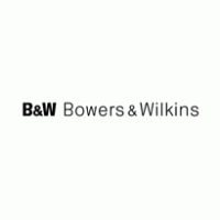 B&W logo vector logo