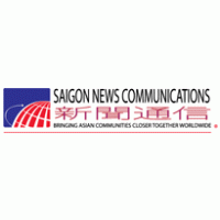 saigon news communication logo vector logo