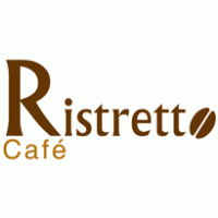 Ristretto cafe logo vector logo