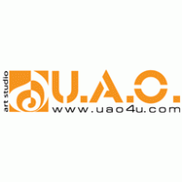 U.A.O. Unidentified Airbrushed Objects logo vector logo