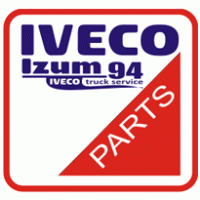 IVECO Izum 94 parts logo vector logo