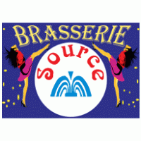 BRASSERIE source logo vector logo