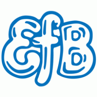 Esbjerg Forenede Boldklubber logo vector logo