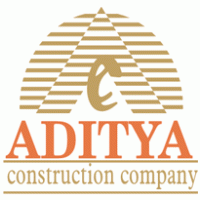 Aditya Constructions Logo logo vector logo