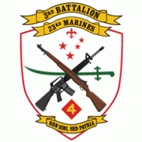 3rd Battalion 23rd Marine Regiment USMCR logo vector logo