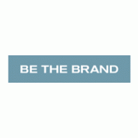 BE THE BRAND logo vector logo