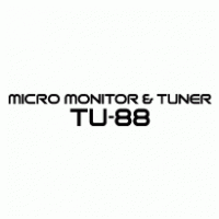 TU-88 Micro Monitor & Tuner logo vector logo