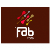 FAB cafe logo vector logo