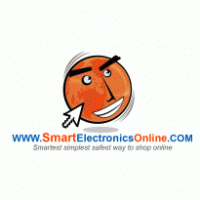 smart electronics online logo vector logo