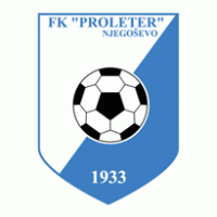 FK PROLETER Njegoševo logo vector logo