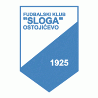 FK SLOGA Ostojićevo logo vector logo