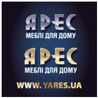 Yares (Aqua Style) logo vector logo