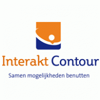 Interakt Contour logo vector logo