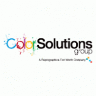 Color Solutions Group logo vector logo