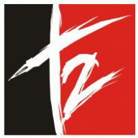 T2 GraphicDesign logo vector logo