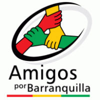 Amigos por Barranquilla logo vector logo