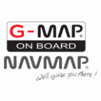 Navmap G-MAP ON BOARD logo vector logo
