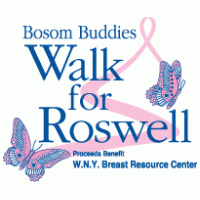 Bosom Buddies Walk For Roswell logo vector logo