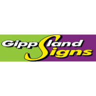 Gippsland Signs logo vector logo