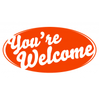 You’re Welcome logo vector logo