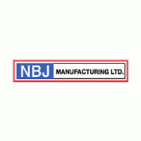 NBJ Manufacturing logo vector logo