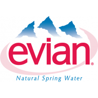 Evian logo vector logo