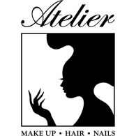 ATELIER MakeUp Hair Nails logo vector logo