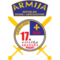 17. Viteška krajiška brigada Armija BiH logo vector logo
