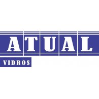 Atual Vidros logo vector logo