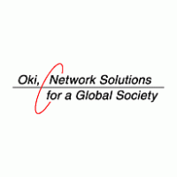 Oki, Network Solutions logo vector logo
