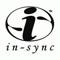in-sync logo vector logo