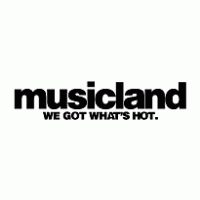 Musicland logo vector logo