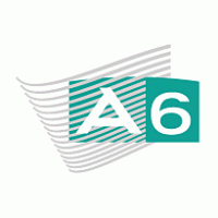 A6 logo vector logo