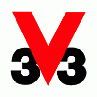 V33 logo vector logo