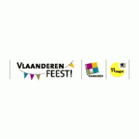 Vlaanderen Feest! logo vector logo