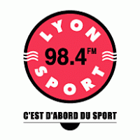 Lyon Sport 98.4 FM logo vector logo