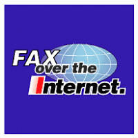 Fax over the Internet logo vector logo