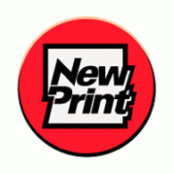 New Print logo vector logo